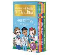 Christie and Agatha's Detective Agency 5 Book Box Set - A Discovery Disappears & More - Illustrated 1920s Mystery Adventures for Young Detectives - Pip Murphy