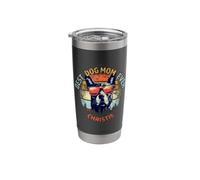Christie Best Dog Mom Ever Funny Custom Personalized Name Stainless Steel Insulated Tumbler
