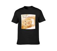 Christina Aguilera Back to Basic Album Cover Unisex T-Shirt Printed Tee Graphic Top Men Black Shirt XXL