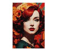 Christina Hendricks Decorative Jigsaw Puzzle for Adults, 300 PCS