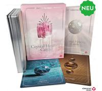 Christina Max Crystal Healing Cards - 44 Karten mit Botschaften und A (Hardback)
