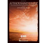 Christina Perri: A Thousand Years (PVG). Sheet Music for Piano, Vocal & Guitar