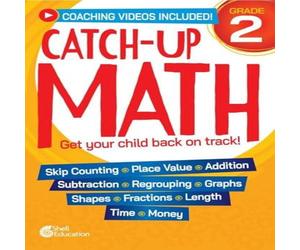 Christine Dugan Catch-Up Math: 2nd Grade Paperback Book Christine Dugan Multicolor