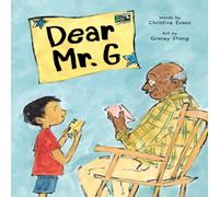 Christine Evans Dear Mr. G Hardback Book in White Christine Evans White