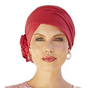 Christine Headwear Extra Soft and Cool Supima Cotton Zuri Turban (Lipstick Red)