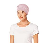 Christine Headwear Women's Soft Bamboo Yoga Turban, Rose Melange, One Size