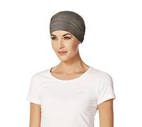 Christine Headwear Women's Yoga Turban Headband, Grey mix, One Size