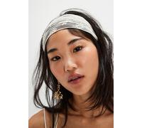 Christine Lace Soft Headband at Free People in Ivory - female