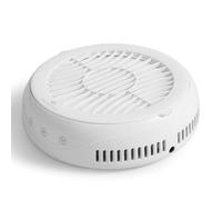 CHRISTINE SHELLY Nail Dust Collector, Rechargeable Dust Extractor Reusable Filter Vacuum Vent Fan Superd Suction Manicure Machine for Nails Drilling Polishing Salon