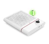 CHRISTINE SHELLY Nail Dust Collector Salon, Rechargeable Dust Extractor Reusable Filter Vacuum Vent Fan Superd Suction Manicure Machine for Nails Drilling Polishing Advance