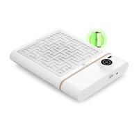 CHRISTINE SHELLY Nail Dust Collector Salon, Rechargeable Dust Extractor Reusable Filter Vacuum Vent Fan Superd Suction Manicure Machine for Nails Drilling Polishing Advance