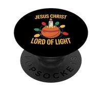 Christingle Christmas Christian Jesus Christ Lord Of Light PopSockets Adhesive PopGrip