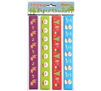 Christmas 100 Assorted Paper Chains Strips Party Decoration Art Craft Fun