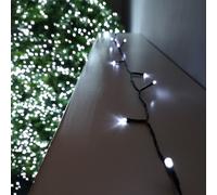 Christmas 100 Battery Timer LED Lights Indoor or Outdoor - White