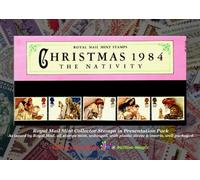 CHRISTMAS 1984 THE NATIVITY PRESENTATION PACK Royal Mail Mint British Collector Stamps in Presentation Pack * MNH * No. of Stamps: 5 *** Guaranteed Brand New, Well-Packaged, Gift-Wrapped Free