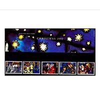 CHRISTMAS 1992 PRESENTATION PACK Royal Mail Mint British Collector Stamps in Presentation Pack 1992 * MNH * No. of Stamps: 5 *** Guaranteed Brand New, Well-Packaged, Gift-Wrapped Free