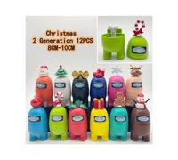 (Christmas 2) Among Us 7&12PCS/SET Toy Decoration Christmas Gift