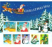 Christmas 2012 Stamps, Presentation Packs, Mini Sheets, PHQ/Postcards (Mini Sheet)