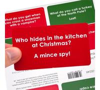 Christmas 2024 | Premium Cracker Joke Collection | Sheet of 8 Colourful Jokes
