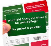 Christmas 2026 | Premium Cracker Joke Collection | Sheet of 8 Colourful Jokes