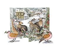 Christmas 3D Advent Calendar 24 Windows 100% Recyclable - We Three Hares