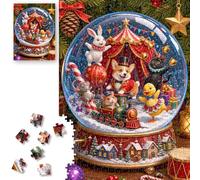Christmas 500 Piece Jigsaw Puzzle for Adults Dust-Free Thick Board