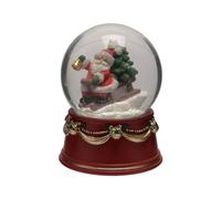 Christmas 60mm Snow Globe Waterball Decoration - Santa on Sleigh