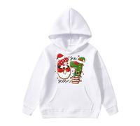 Christmas 67 Kids Hoodies Loose Casual Fashion Printed Long Sleeve Sweatshirts Autumn Winter Holiday Party Travel Essentials Top 6 7 Meme Shirt Fun Jumper for Boys Girls White