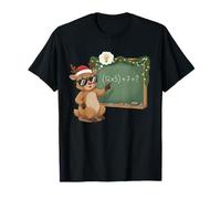 Christmas 67 Teacher Reindeer Six Seven Meme Do The Math Tee T-Shirt