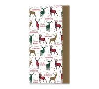 Christmas 8 Sheets Decorative Tissue Paper for Gift Wrapping & Crafts Xmas Themed, Stag