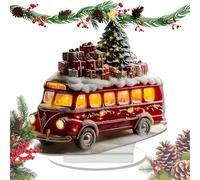 Christmas Acrylic Ornaments, 2D Acrylic Christmas Party Decorations | Table Center Decor, Holiday Indoor, Home, Festival, Party, Dining, Living Room, Bedroom