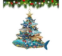 Christmas Acrylic Ornaments Sea Animal 2D Acrylic