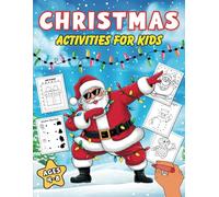 Christmas Activities for Kids Ages 4-8: Holiday Activity Book for Children | Coloring Pages, Connect the Dots, Drawing, Shadow Matching, and More! (Christmas Activity Books)