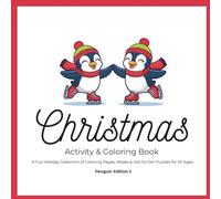 Christmas: Activity & Coloring Book (Penguin Edition 2) (Coloring Activity Book)