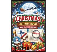 Christmas Activity Word Book Word Search & Crosswords