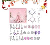 Christmas Advent Bracelets,Christmas Countdown Calendar Bracelets 2025 for Girls - Festive Party Favors for Women Children Teens Adults Teenagers Family