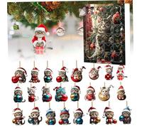 Christmas Advent Calendar 2024 24 Days Christmas Countdown Calendar Gift, Cat Advent Calendar, Style 1...