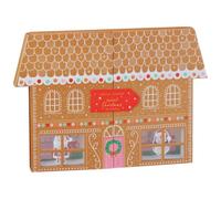 Christmas Advent Calendar 2024 - Advent House Gift Set for all | 24 Days Christmas Countdown with Chocolate truffles, Snowman Candy, Reindeer Marshmallows, Xmas Tree candy Gingerbread (24 Days Advent)