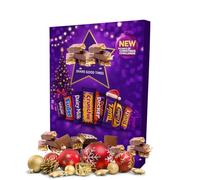 Christmas Advent Calendar 2024 - Heroes Chocolate Advent Calendar 230g with thank you sticker - Adults and Kids advent calendar - Christmas Treats