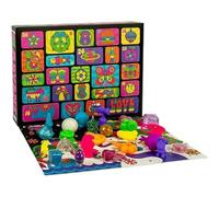 Christmas Advent Calendar 2025-24 Days of Sensory Surprises - Squishy Toys with Fun Shapes and Textures 24 Doh Toys in One Calendar