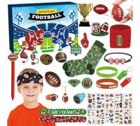 Christmas Advent Calendar 2025 24Pcs Soccer Advent Calendar Soccer Kit Football Accessories Set for Teens Girls Boys