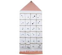 Christmas Advent Calendar 2025 Fabric Wall Hanging Fillable Advent Calendar with 24 Pockets for Home Xmas Countdown Decoration Christmas Countdown
