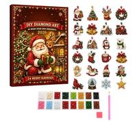 Christmas Advent Calendar 2026, 24 Days DIY Diamond Painting Kit