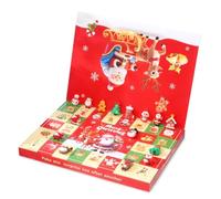 Christmas Advent Calendar 2026 40 Dolls Advent Calendar for Adults Kids | 40 Christmas-themed, Pop-it Unboxing Fun, Keychain/bag Decor, Kids & Adults