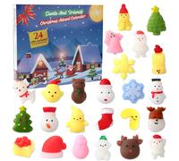 Christmas Advent Calendar 24 Days 2022 Christmas Countdown Calendar for kids with 24 Different Squishy Toys Christmas Stocking