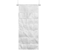 Christmas Advent Calendar, 43x17'' Canvas Hanging Advent Calendar - DIY Blank Countdown with 24 Empty Pockets for Christmas