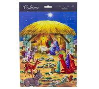 Christmas Advent Calendar Bethlehem Nativity Scene | Religious Advent Calendar Traditional Advent Calendar | Picture Advent Calendar Paper Advent Calendar