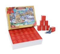 Christmas Advent Calendar, Christmas Countdown Jigsaw Puzzle | 24 Days Countdown Christma Toys, 1008 Pieces Jigsaw Puzzle | Holiday Brain Teaser For Kids Adults, Christma Vacation Activity Game