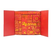 Christmas Advent Calendar Fill your Own 1-24 Day Boxes Luxury Countdown Ribbon (Red)