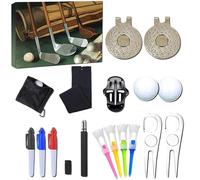 Christmas Advent Calendar for Golfers, Golf Advent Calendar 2024, Unique Countdown Calendars Set Portable Golf Tool Gift for Golf Enthusiast, Beginner, Friend, Lover,Christmas Advent Calendar 2024